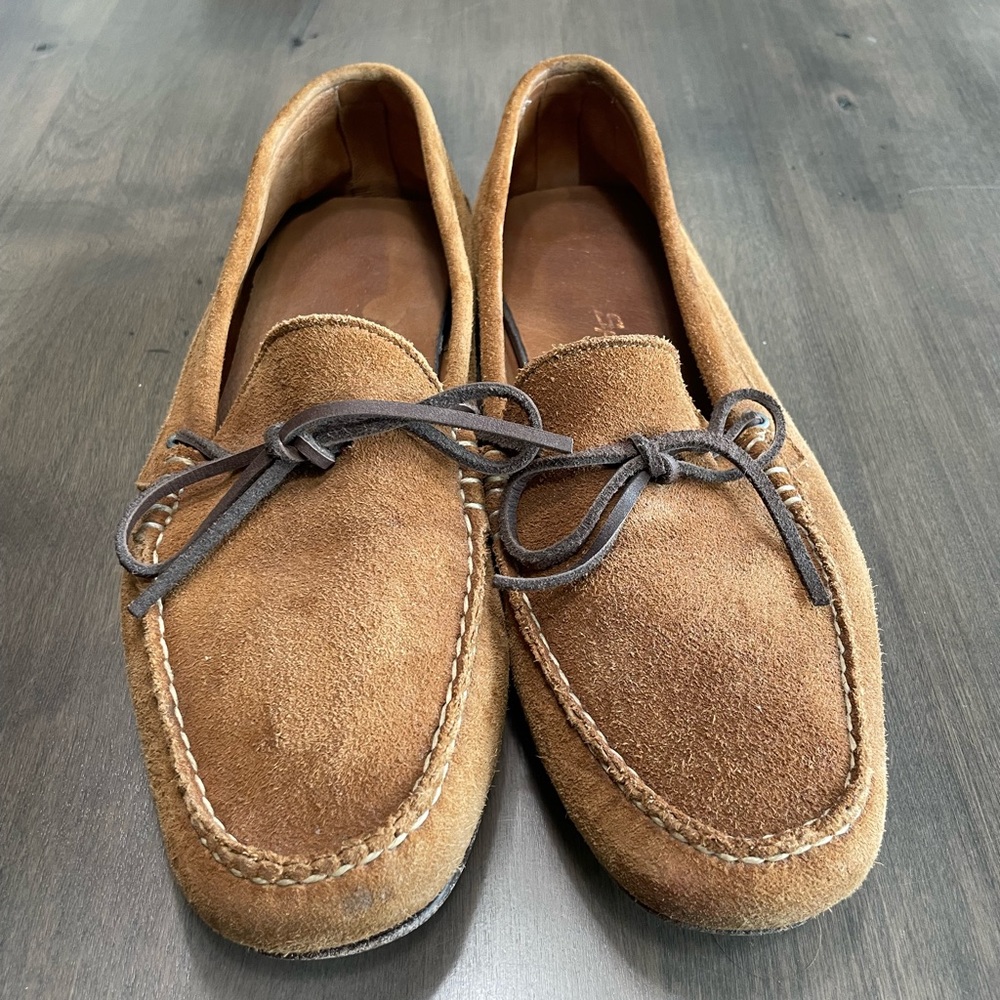 Allen Edmonds Super Sport Suede Camp Moc